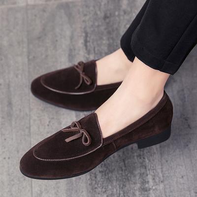 Mode Klassische Mokassins zum Fahren Herren Schlupfschuhe Freizeit Schuhe Luxusmarke Flache Schuhe Herren Leder Loafer Rutschfest Komfort Gehen Schuhe