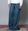 Lee 101 101-Z WIDE denim pants mid blue LL PlusLong