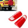 Classic Truck Restoration Red White Tail Light Lens Rear Replacement Reinforced Design Easy Bolt-on Installation