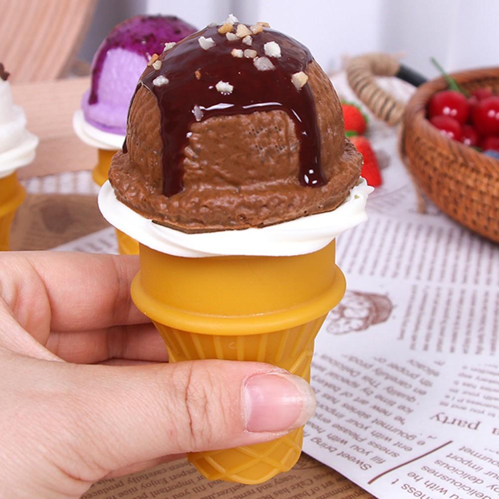 

Технология производства Модель рожка мороженого Имитационный реквизит Chocolate color