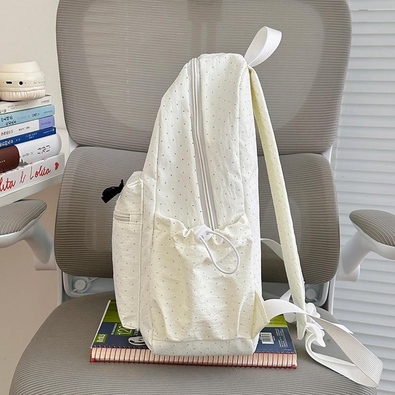 Large Capacity Student Schoolbag Female Bunny Pattern Backpack