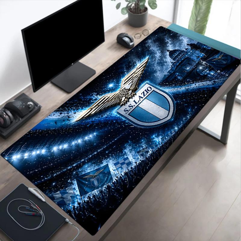 Lazio Football Club Emblem Mouse pad, Gaming Mouse Pad, keyboard pad, Desk Decor for computer notebook Fan Gift Birthday Gift