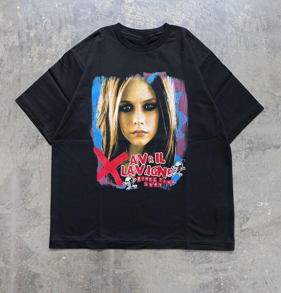 

Vintage Avril Lavigne Music Tour Tshirt All Size S to 5XL NZL631 Unisex T-Shirt XXXXL