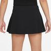 Nike Einfarbiger Logo-Midirock Kinder Röcke Schwarz DN1969-010