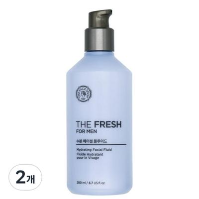 The Fresh For Men Moisture Fluid, 200ml, 2 Units