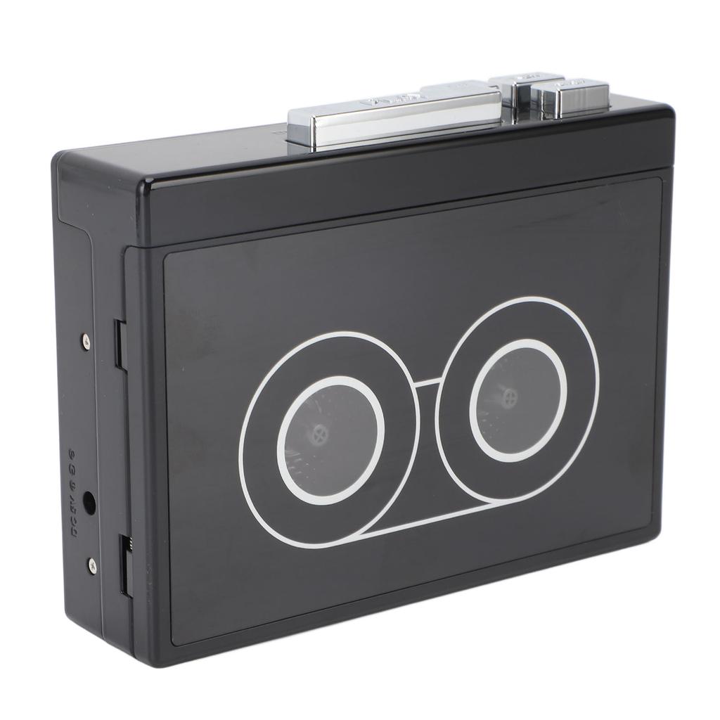 DC5V Stereo Cassette Player with Earphones Bluetooth 5.0 Vintage Auto Reverse USB Cassette To MP3