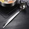 Long Handle Oil Soup Separate Spoon Home Strainer Cooking Colander Kitchen Scoop Stainless Steel Ladles Dinner Tableware
