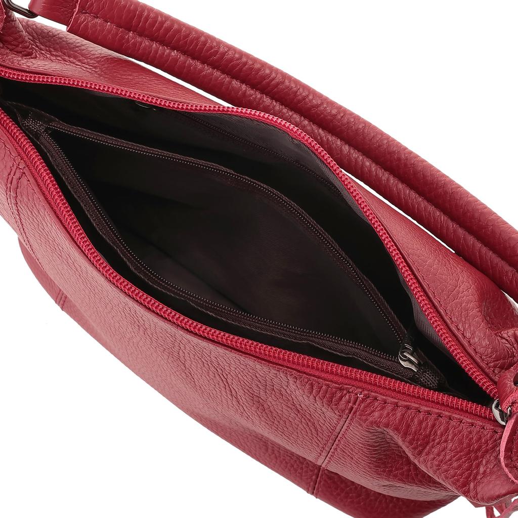 Bianco Women's Shoulder Bag, Wine