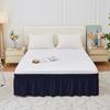 Fade Resistant Bed Dust Cover Ruffles Bed Protector Bed Decoration Bed Skirt  Hotel