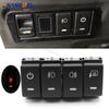 1PC Orange Led Button Switch with Wiring Connector for Nissan Navara NP300 X-Trail Pathfinder 12V Switches4