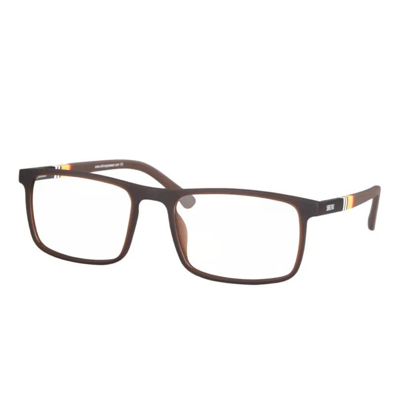 

SHINU Progressive Multifocal Glasses Anti Blue Ray Eyeglasses Men Computer Working Glasses Prescription Eye Glasses fame only