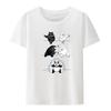 Worm King Anime Tshirt Koszulki Funny Gift  Tops Unisex De Mujer Breathable Unisexs Cropped Shortsleev Novelty Creative Pair