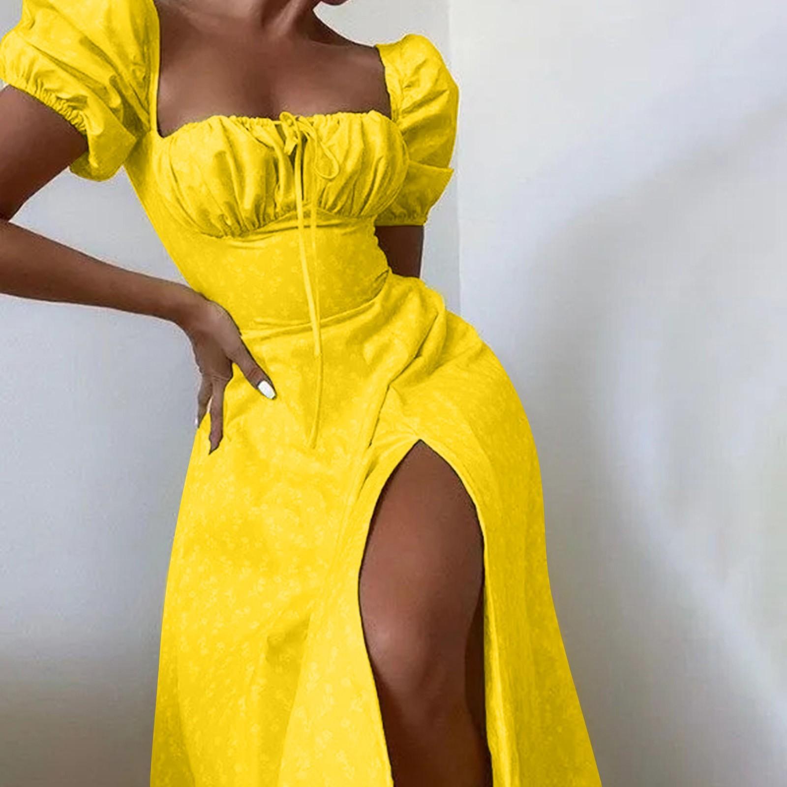 

Женское летнее повседневное женское платье с коротким рукавом и цветочным принтом XL