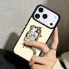 Capa Case for iPhone 17 Air 16 Pro Max 15 Plus 11 13 Mini 14 12 Back Phone Cover Cat And Goldfish print