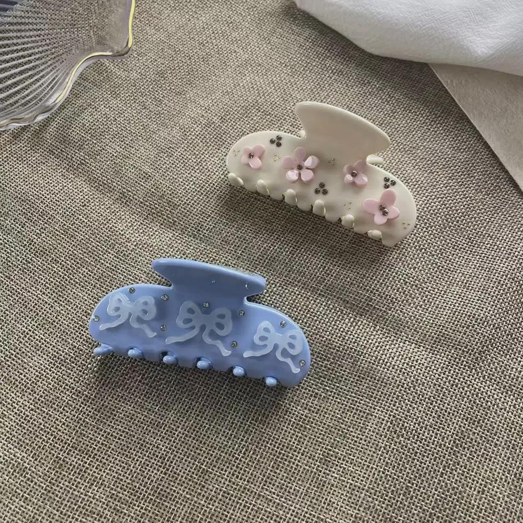 New Arrival Cupid Angel Hairpin: Luxury Acetate Diamond Clip & Fashion Medium Shark Headdress