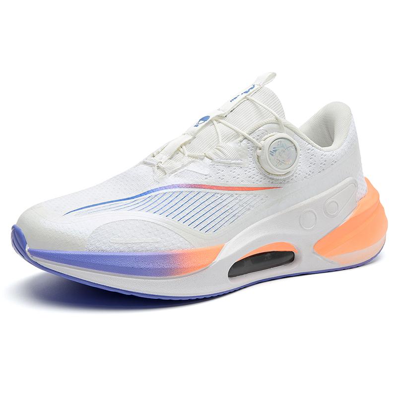 

Мужские кроссовки на воздушной подушке, летние дышащие спортивные кроссовки для бега, кроссовки с вращающимися пуговицами, мужские нескользящие кроссовки, мужские 45