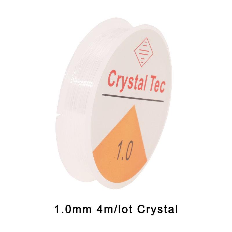 0.5-1.0mm Elastic Cord Beading Thread Stretch String Fibre Crafting Line for Jewelry Making DIY Seed Beads Pony Beads Bracelets