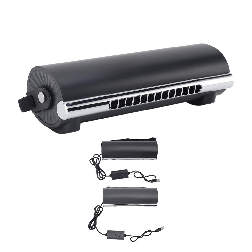 USB Car Seat Fan 3 Wind Speeds Powerful Recirculating  Low Noise Car Cooling Fan for Backseat SUV