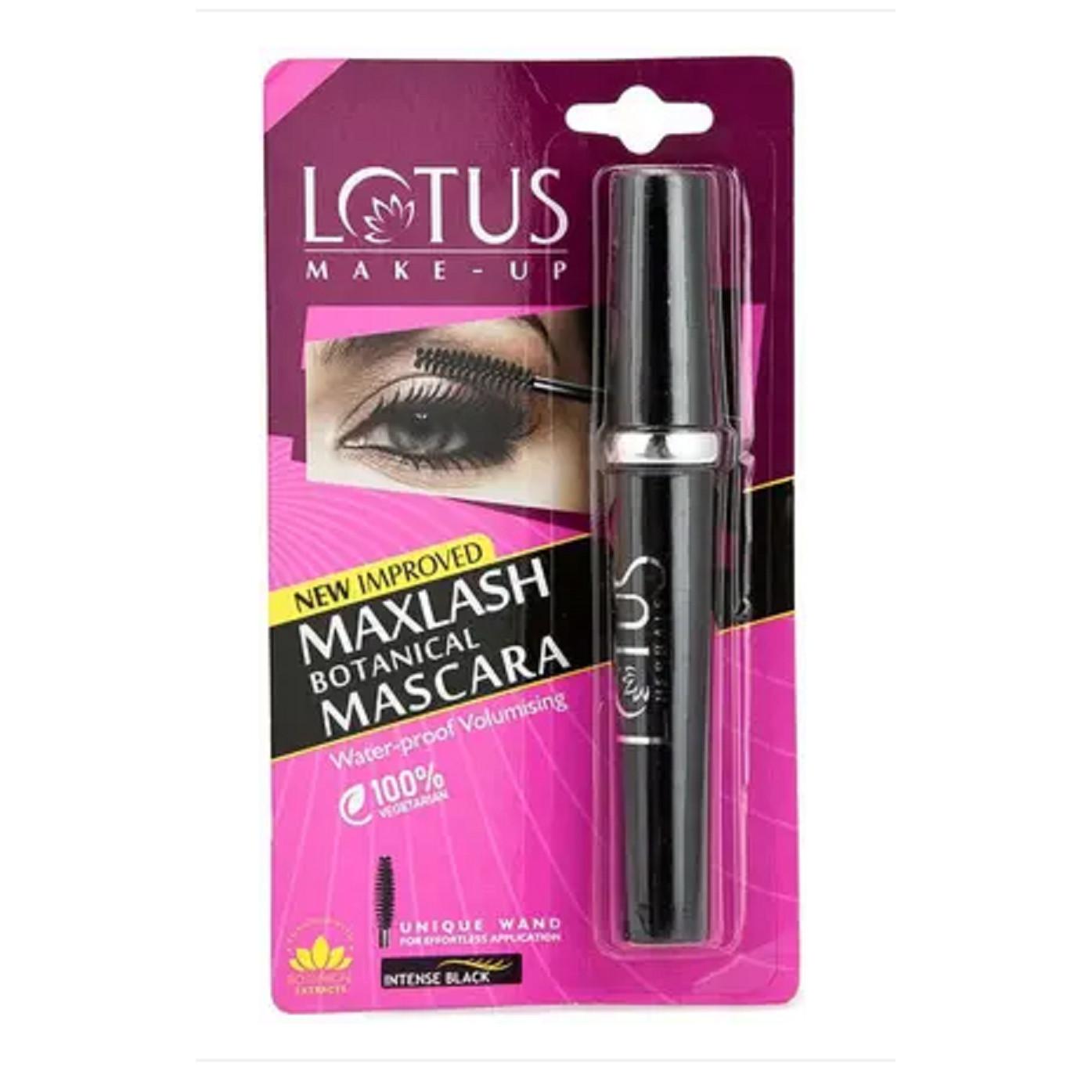 @ LOTUS HERBS Тушь для ресниц Make-Up Maxlash Botanical kajal 4 г