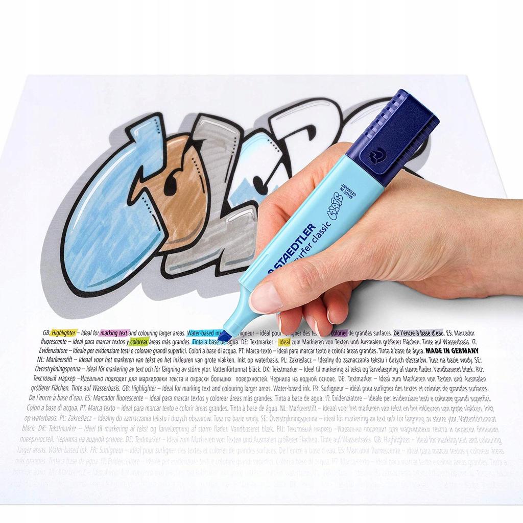 Staedtler Classic Colors Highlighter Pastel Blue 364-C-305