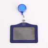Women Man Bank Credit ID Card Holders Bus Identity Badge Protector Cover Bus Card Covers with Retractable Reel Office Supply