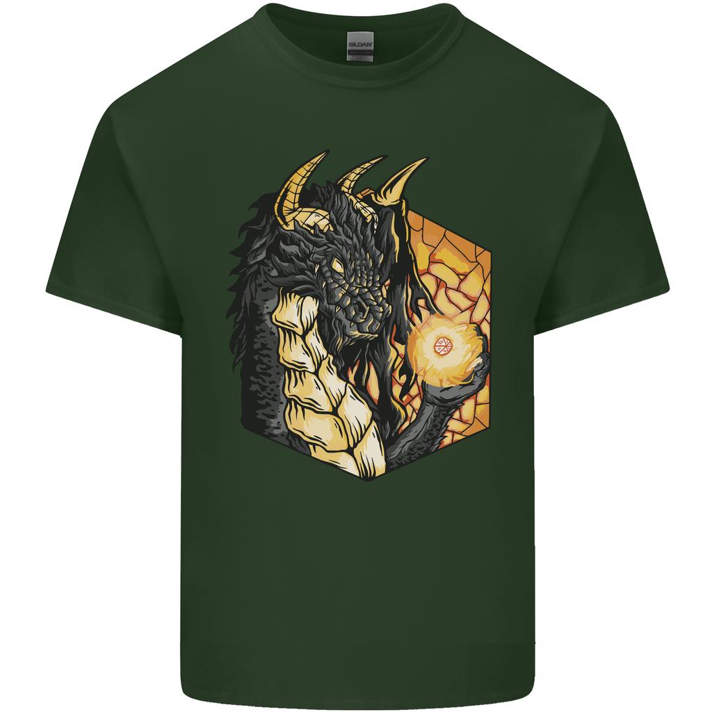 Dragon Dice RPG Role Playing Games Fantasy Unisexs Light Cotton TShirt