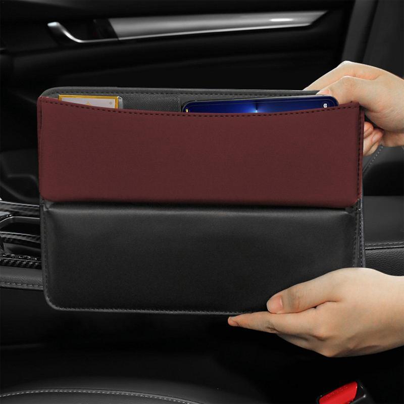 Car Seat Gaps Filler Organizer Multipurpose Front Seat Car Organizer Seat Gaps Storage Box Flexible Seats Console Organizer Car