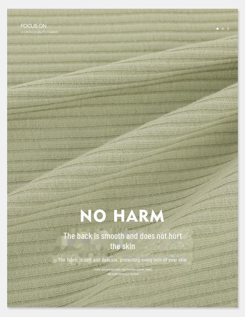 Spot 220g Pure Cotton Ribbed Camisole for Spring and Autumn