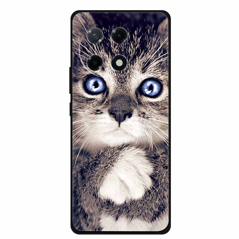 For Tecno Camon 30S Case Popular Picture Black Silicone Soft Back Cover Case For Tecno Camon 30S Phone Cases Camon30s 30 S 6.78"