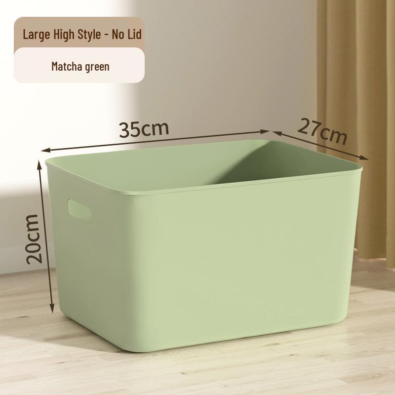 Aufbewahrungsbox aus Kunststoff mit Deckel - Ideal für Kleidung, Snacks und Sonstiges