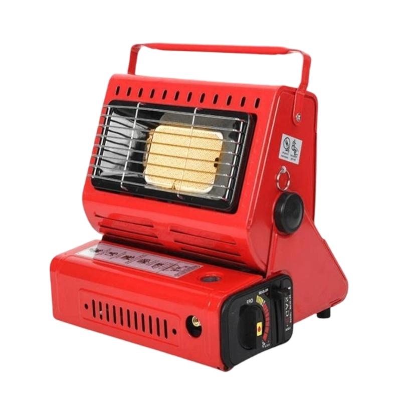 Camping Heater Gas Multifunctional Outdoor Survival Hiking Heater Household Warmer for Camping Tent Fishing красный