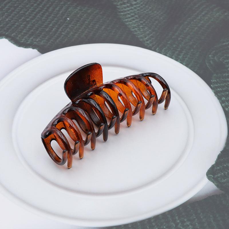 New Large Size Hair Claws for Women Claw Clip Korean Headdress Soild Color Crab Hair Clip Hairpin Fashion Hair Accessories