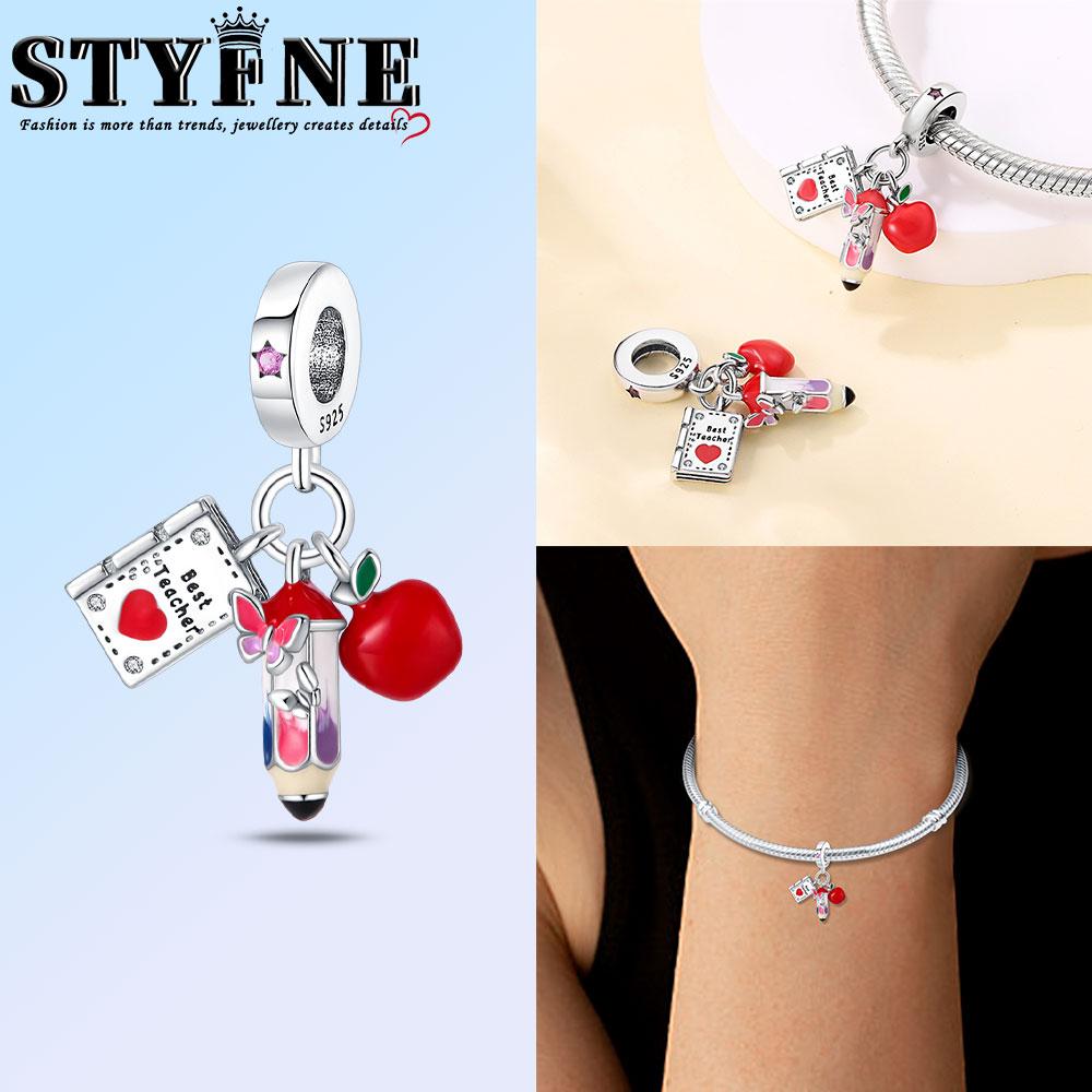 Eleganti Charms e Perline in Rame 100% Serie Professioni Medico Pittore Musicista Infermiere Adatti a Braccialetti Originali Gioielli Fai da Te