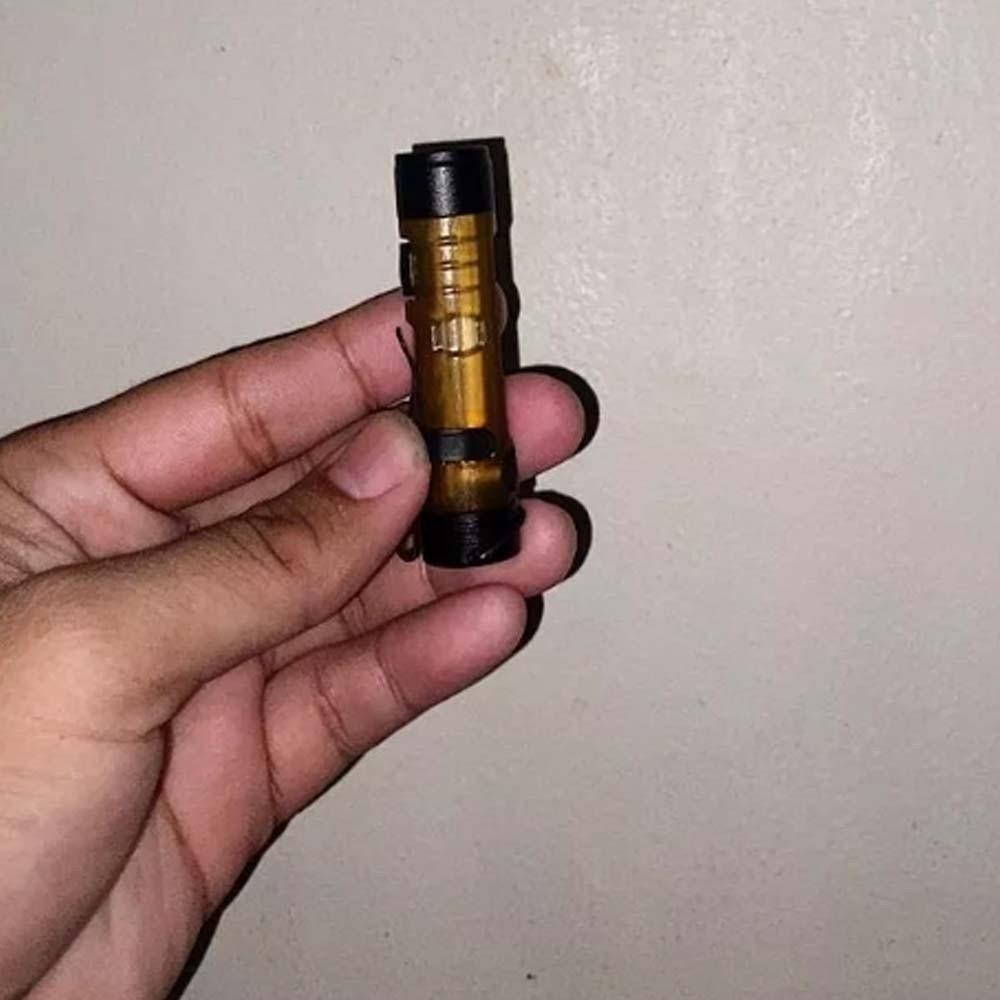 Magnetic Mini Pocket Flashlight Portable Key Chain Flash Lights  Night Adventures