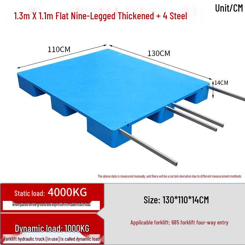 Zhi Zheng Heavy-Duty Plastic Forklift Pallet