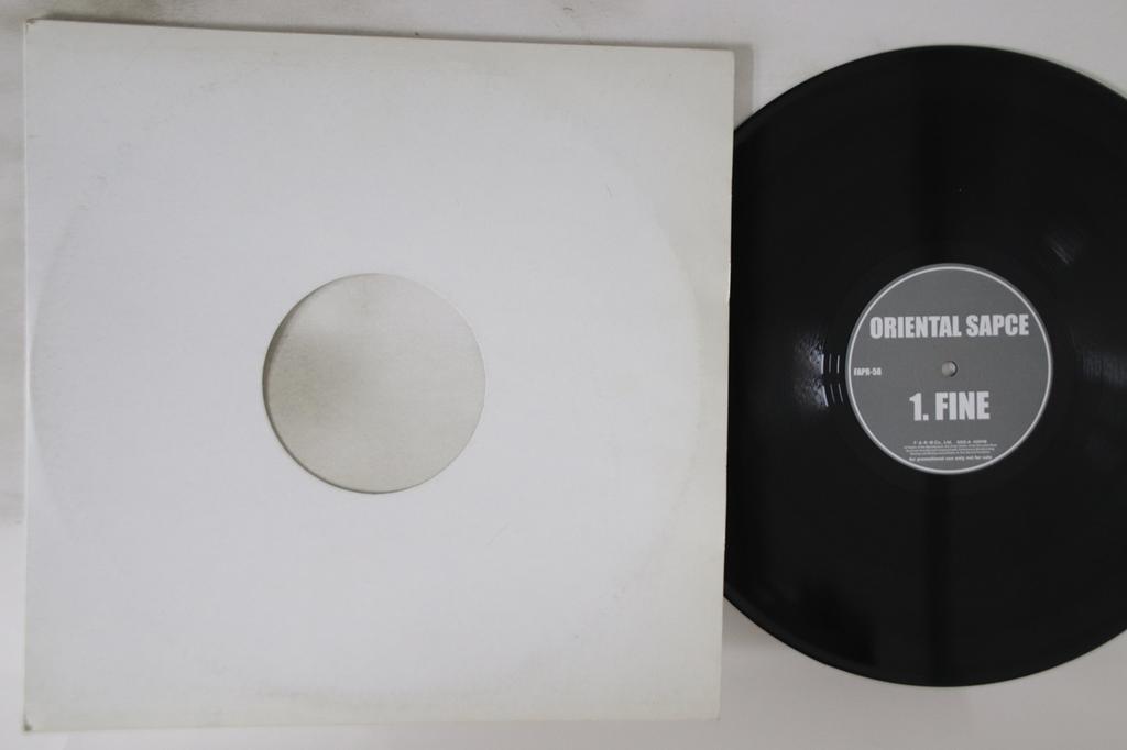 12inch Record ORIENTAL SPACE  Fine EAPR58PROMO UNKNOWN Japan Japanese Club Dance Used