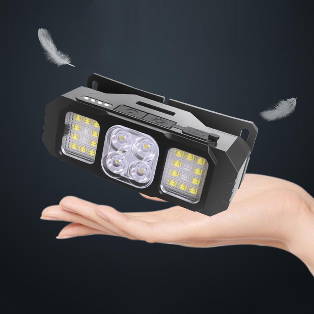 Headlight Rechargeable Flashlight Head Lamp Head Light for Outdoor Hunting Hiking Camping Gear