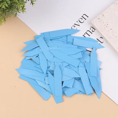100Pcs Garden Plant Tag Labels Plant Accessories Flower Pots Plastic Plant Tags Nursery Markers Seedling Labels Mark Diy Tools