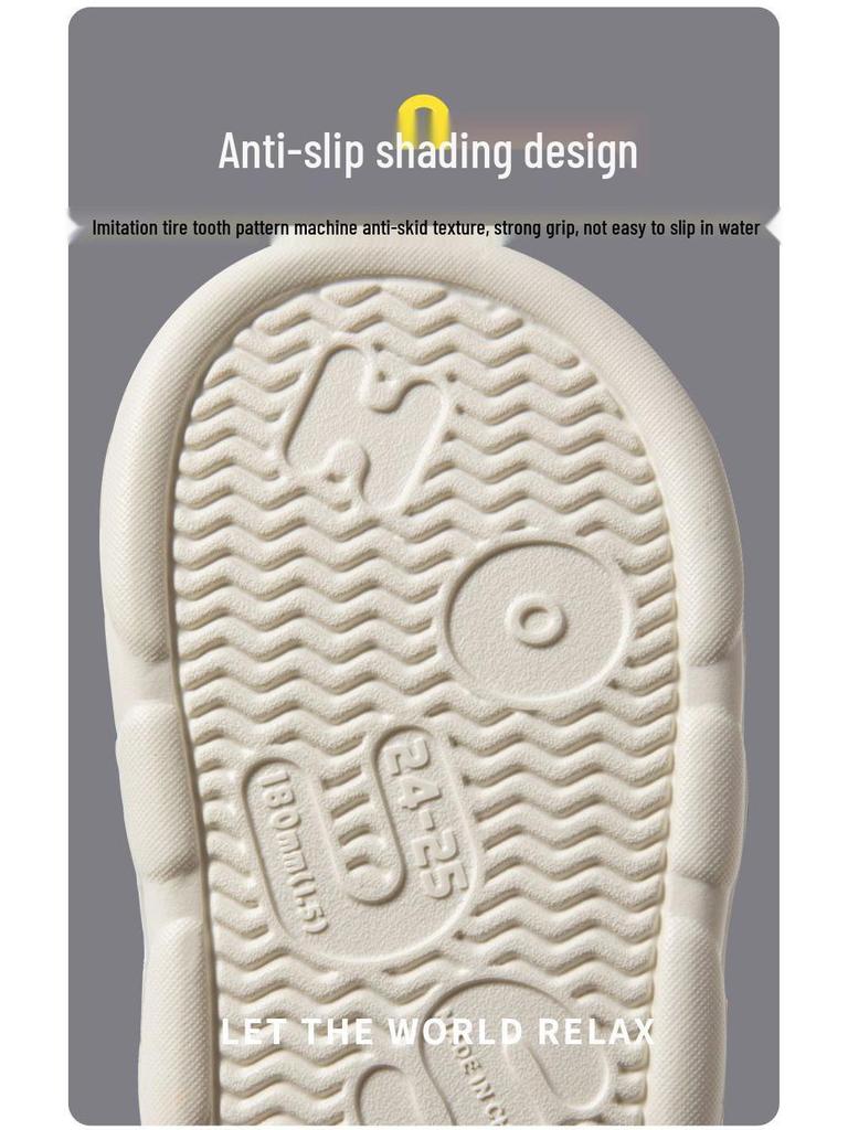 Kids' Winter Cotton Slippers - Warm Indoor Shoes with Thick Soles & Husky Design for Boys and Girls