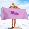 Dice Print Oversized Beach Towels,Super Absorbent Sand Free Thick Microfiber Beach Towel ,Cute Tropical Palm Leaf Beach Towels