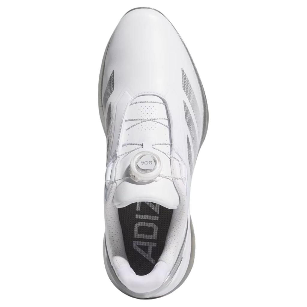 Adidas Adizero ZG Golf Shoes Men's White Gray Sneakers JS1766