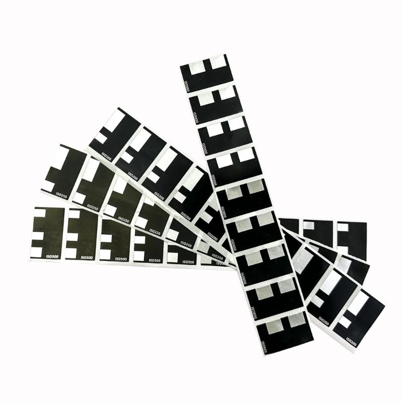 10 Pagina's 135 35mm Filmcassette DX Code Sticker Bulk Film Label Handrol voor ISO800 1600 voor Populaire Camera's