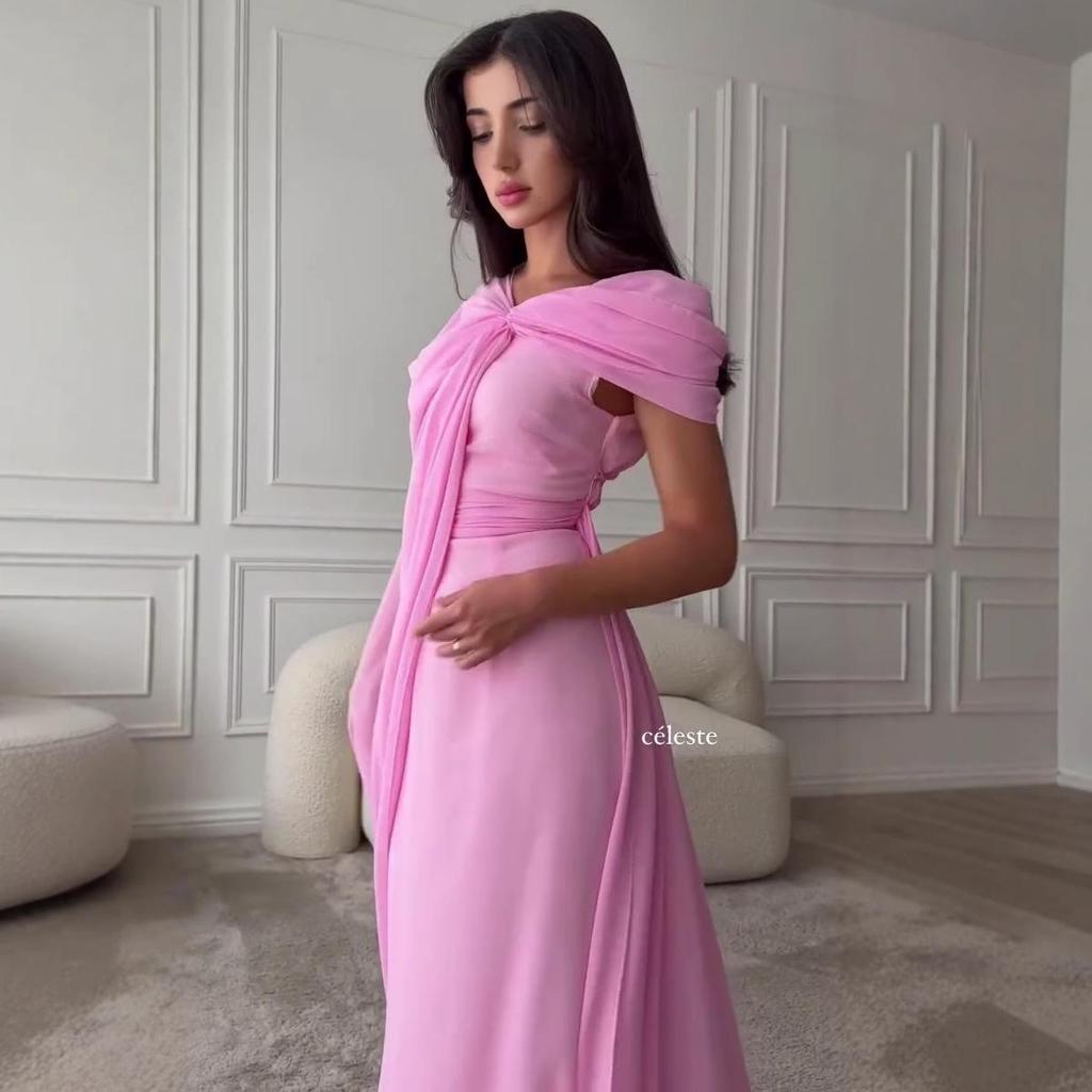 2025 Elegant Slimming Maxi Evening Dress - Women's Floor-length Summer Attire