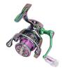 Fishing Reel 13+1BB Carbon Lightweight Compact Hollowed Shallow Cup Diagonal Mouth Spinning Reels for Saltwater