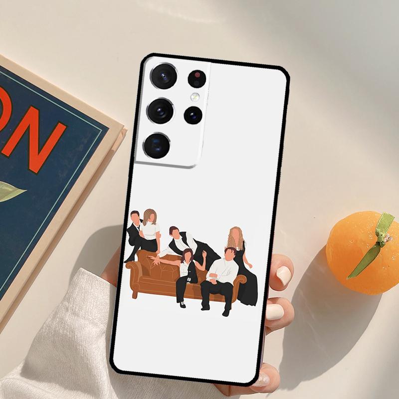 

Friends TV Show Phone Case For Samsung Galaxy S25 S26 Ultra S20 S21 S22 S23 S24 Plus S10 S25 FE Back Cover Galaxy S26 Plus