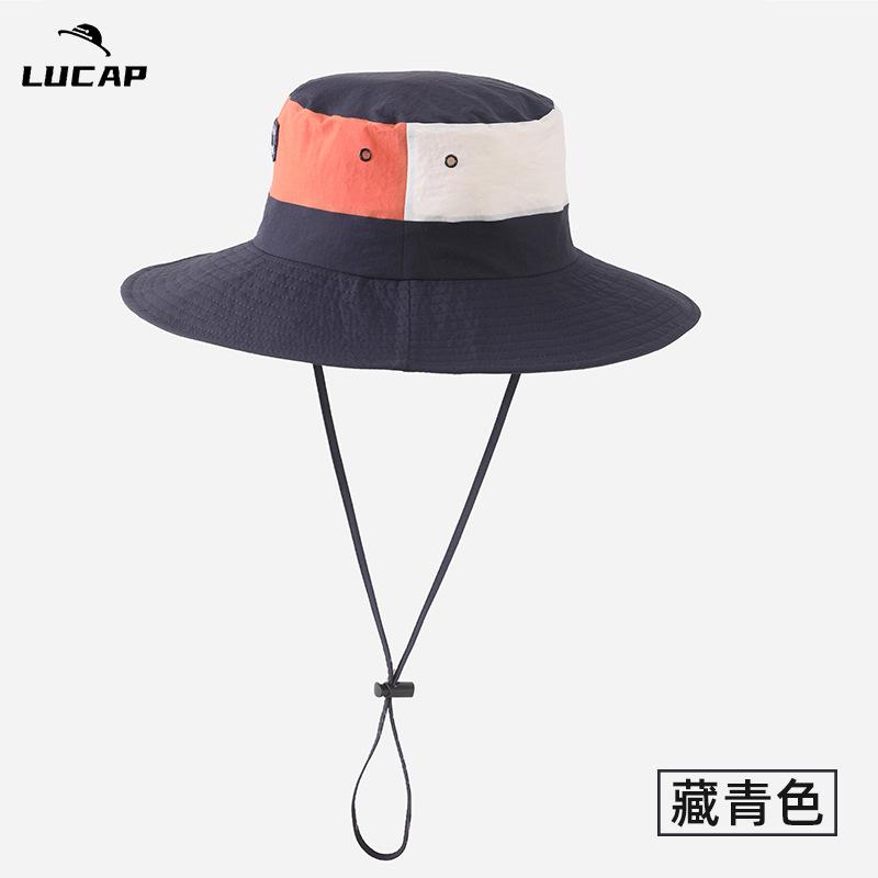 Sun Hat Men's Summer Full Face Sun Protection Bucket Hat Outdoor Mountaineering UV Protection Sun Hat Fishing Mountaineering Hat