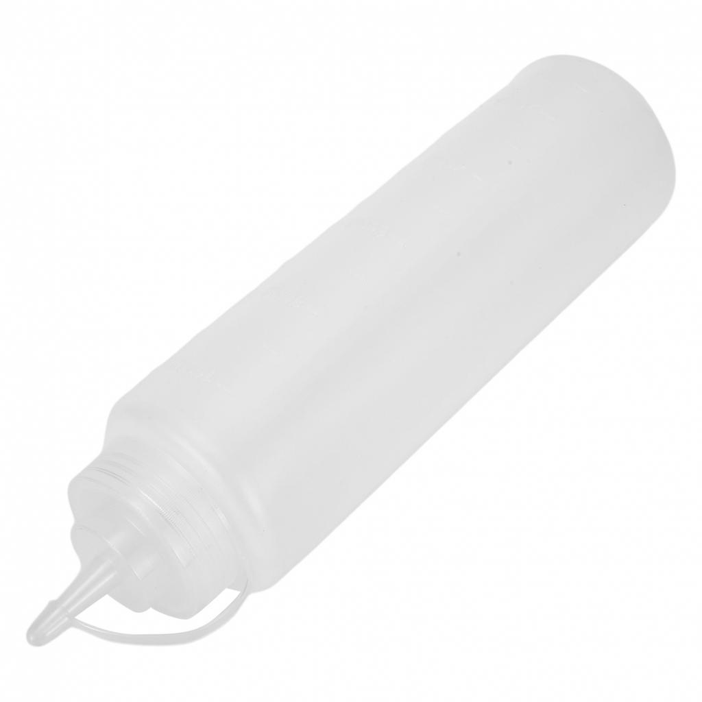 Praktische Plastik-Quetschflasche für verschiedene Würzmittel mit 480 ml Fassungsvermögen