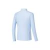 Anta Champion All-Weather Series Solid Color Simple Stand Collar Comfortable Versatile Fashion Long Sleeve Knit Top Women Tops 162540401-2