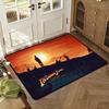 Indiana-Joness Adventure Movie Floor Mat Soft Thickened Absorbent Non-Slip Bedroom Living Room Door Mat Home Decor Flannel Rugs