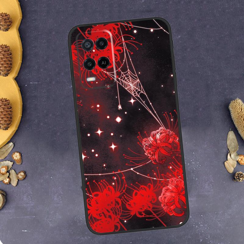 Lycoris radiata Phone Case For Oppo A40 A60 A80 A78 A98 A18 A38 A58 A74 A94 A54 A16 A76 A96 A15 A17 A77 A57S